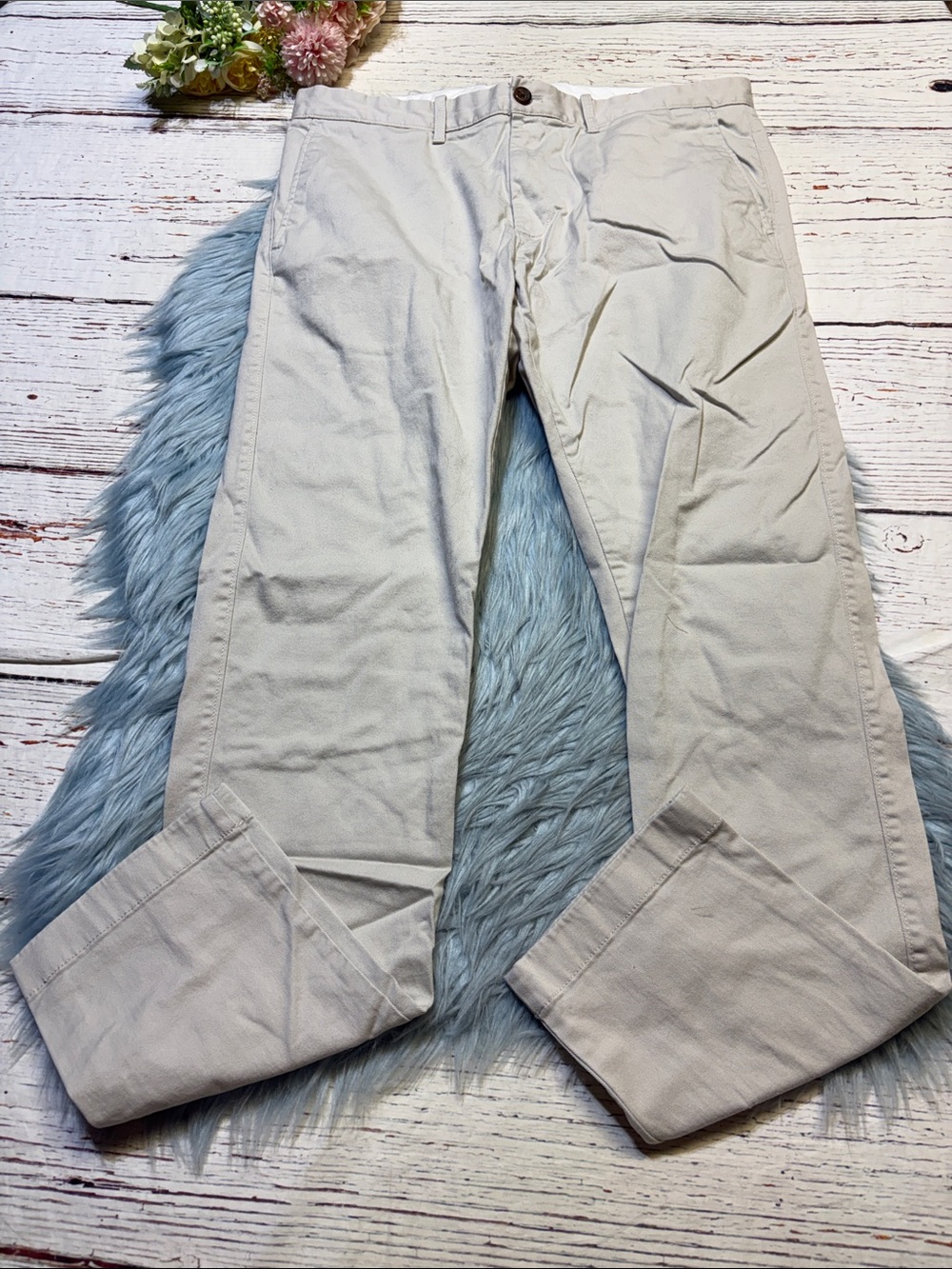 J. Crew Factory Flex Slim Fit Chino Pants sz 34X34